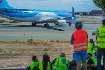  Gando congrega a 65 aficionados a la fotografía aeronáutica (Foto Antonio Rico)